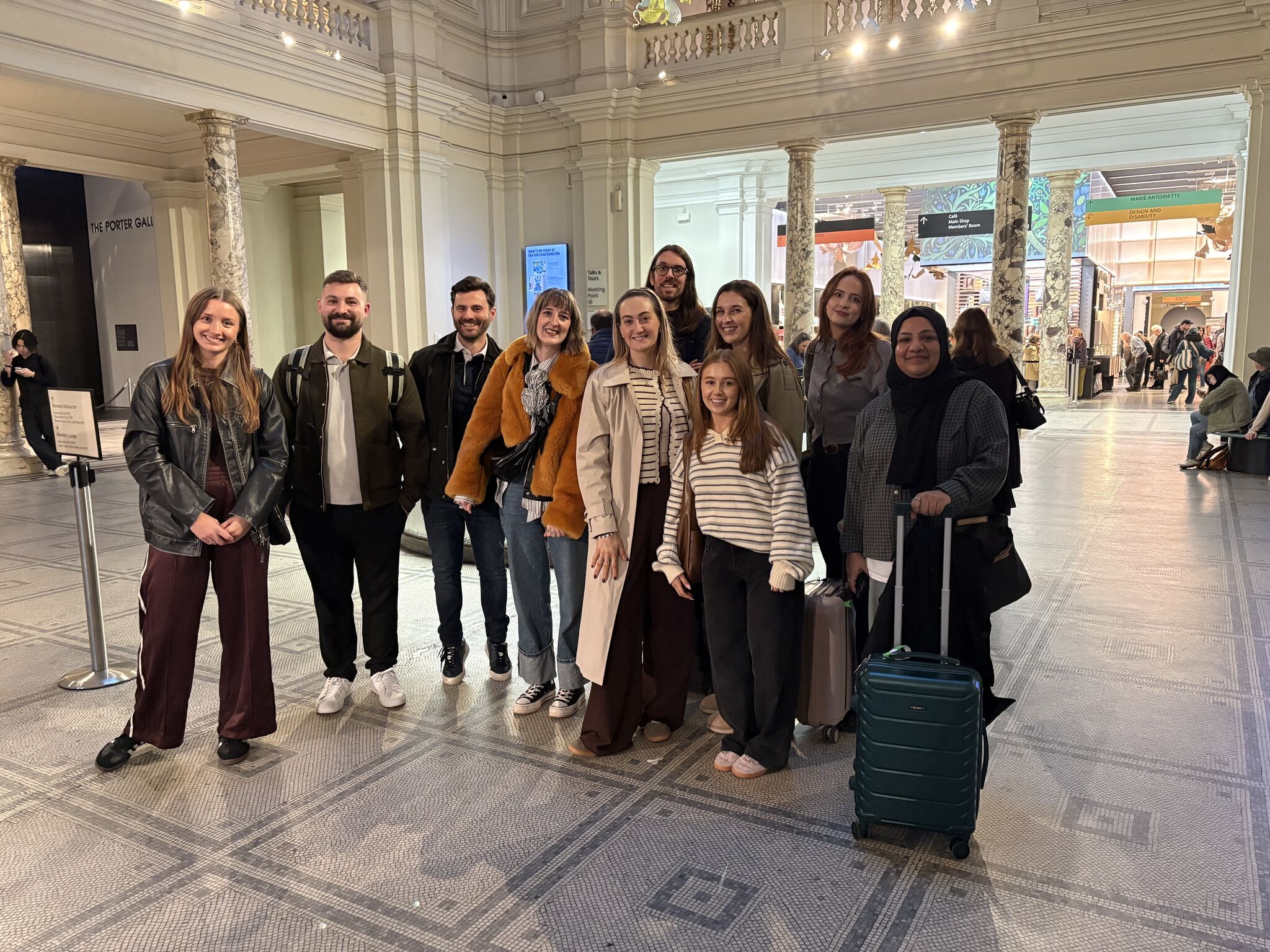Team at the V&A