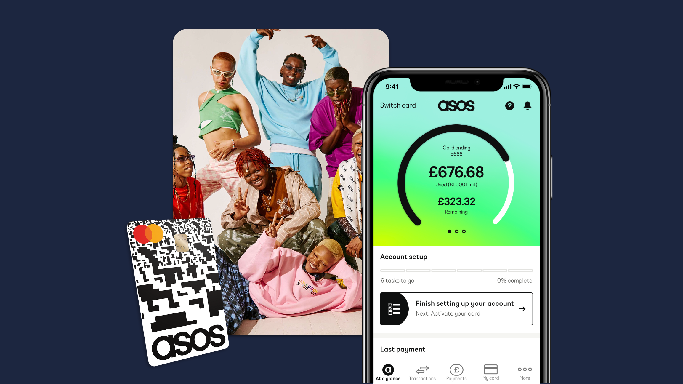 asos x Capital One card