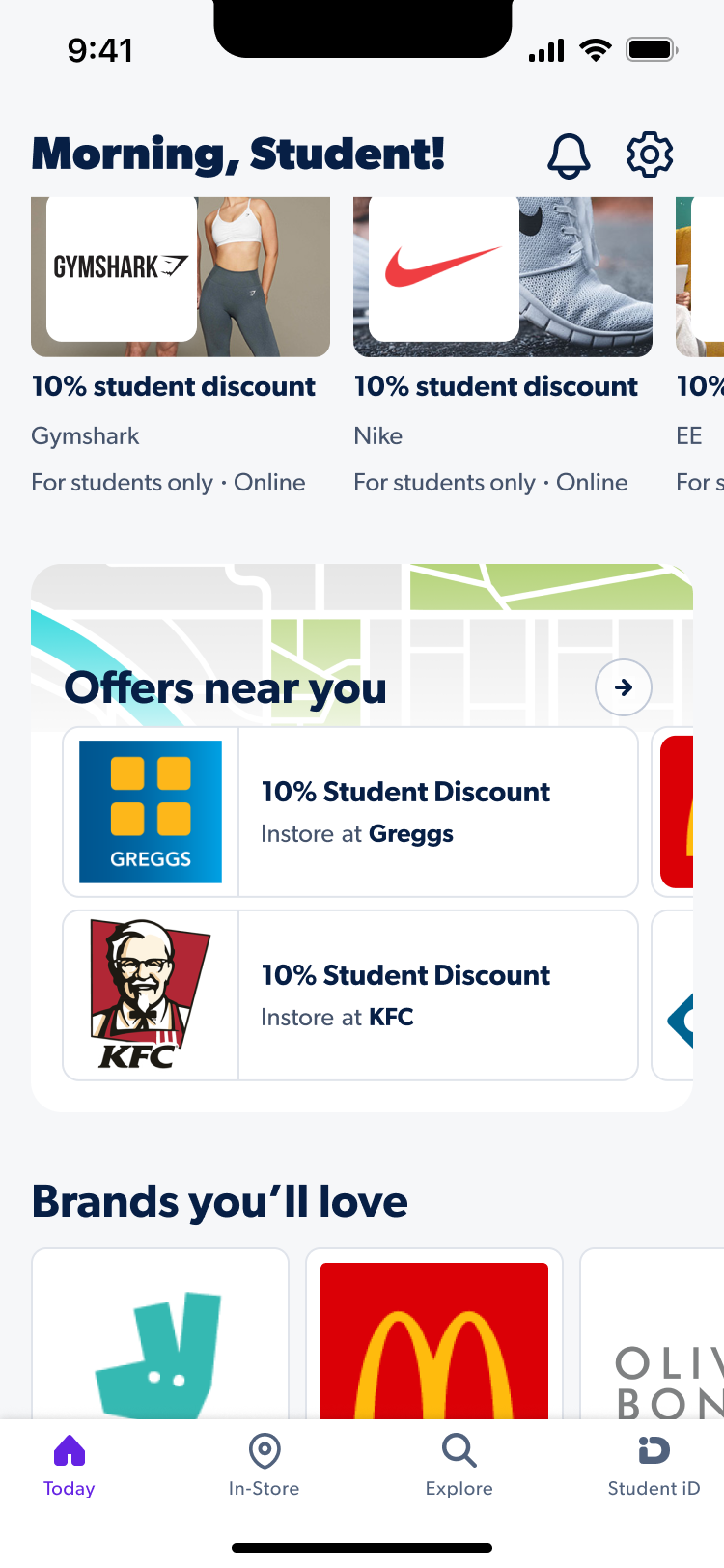 Student Beans home — offers near you